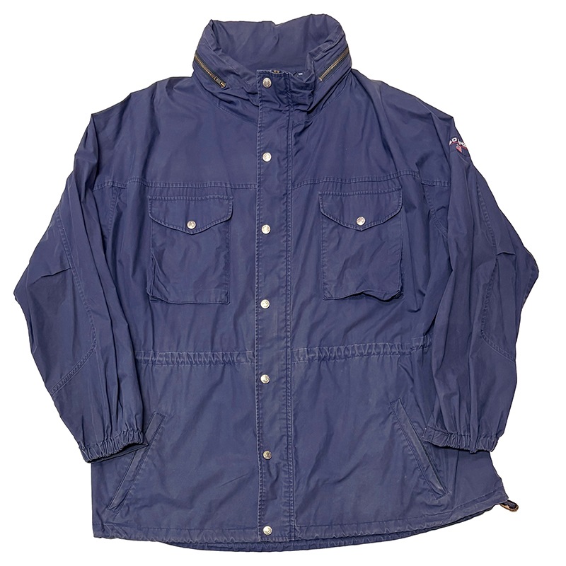 90s��POLO SPORT-RALPH LAUREN- �ݥ����ݡ��� ���ե������Field Jacket �ե�����ɥ��㥱�åȡ�col.NAVY��size:XXL ��VINTAGE �ӥ�ơ����ۡ���š�