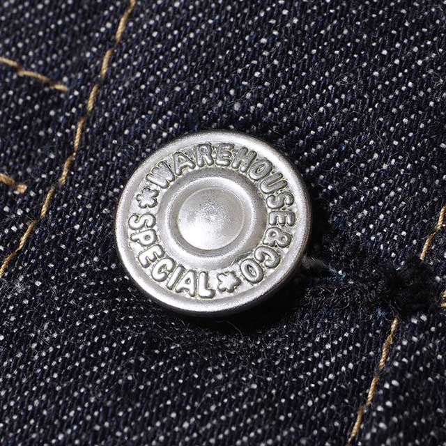 WAREHOUSE���������ϥ�����Lot S2000XX DENIM JACKET����(WW II MODEL)����DEAD STOCK BLUE����������󡡥ǥ˥ࡡ���㥱�åȡ��Υ󥦥��å��塡�����ǥ롡�����꡼��ǥ롡�ե������ȥ�����