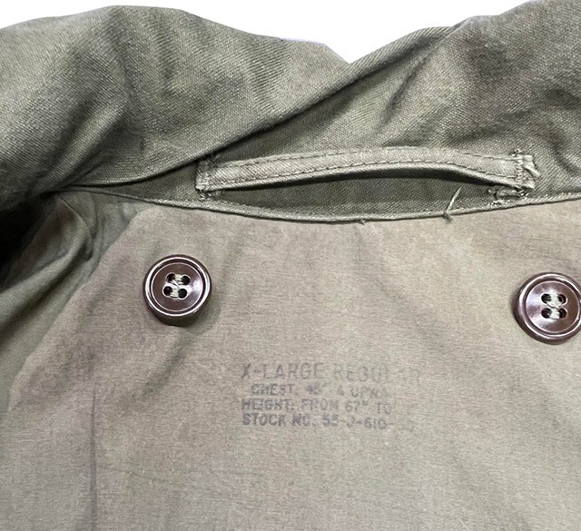 U.S. ARMY��M-51��FIELD JACKET��X-LARGE REGULAR���ե������ ���㥱�åȡ�OLIVE��1952ǯ����VINTAGE ������ơ����ۡ���š�