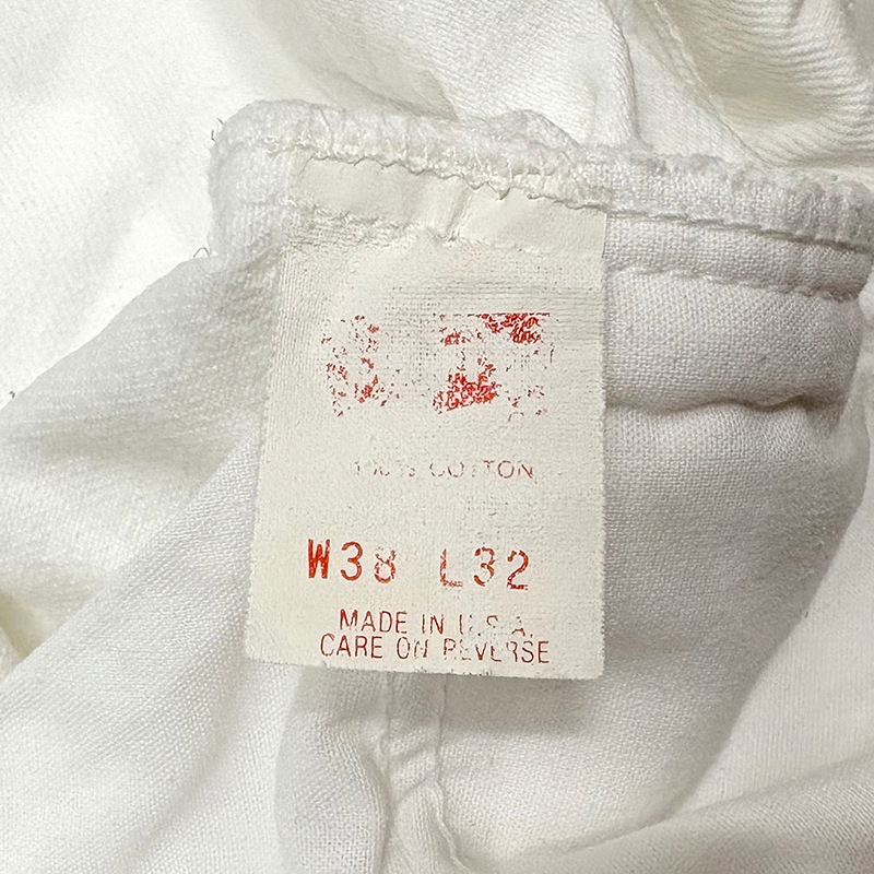 90s��Levi's �꡼�Х�����505��col.WHITE��size.W38/L32ɽ��������󥸥��֡���������R��Made in U.S.A. ��VINTAGE ������ơ����ۡ���š�