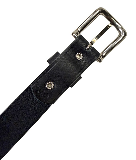 PORKCHOP GARAGE SUPPLY �ݡ�������åץ��졼�����ץ饤 LEATHER BELT 01���쥶���٥�ȡ�2����BLACK/CAMEL��