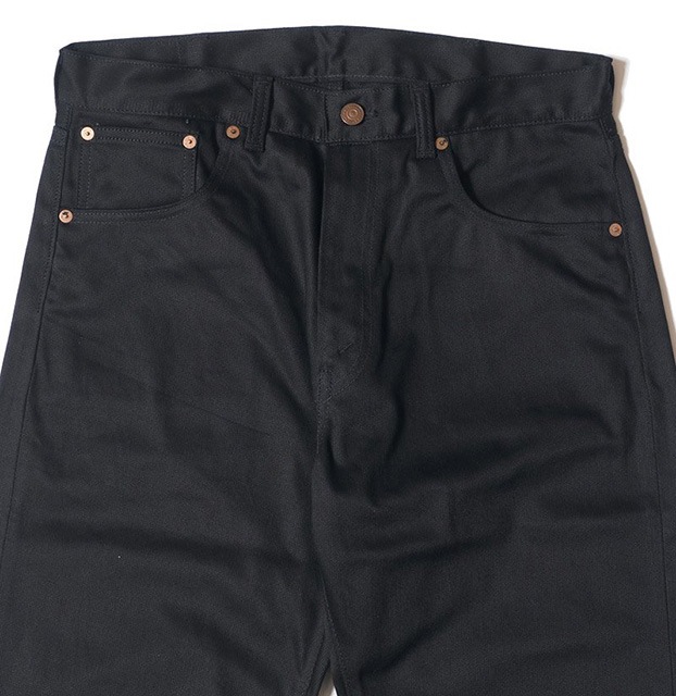 WAREHOUSEϥ Lot 1096 PIQUE PANTSԥѥġBLACK ֥å NON WASH Υ󥦥å