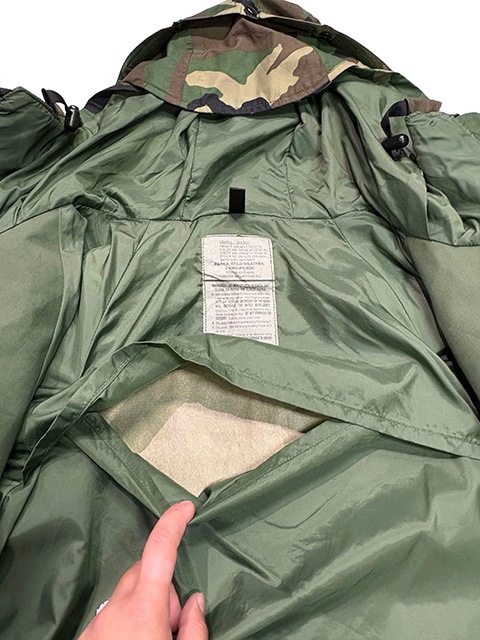 US ARMY ECWCS GEN1 쥢 size:SMALL-SHORTCOLD WEATHER PARKA CAMOUFLAGE ɥ ѡ ե顼塡TENNIER INDUSTRIES,INC.ƷGore-Tex ƥåե 㥱åȡº̡Used 桼ɡۡš