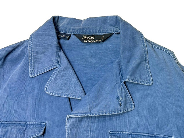 Polo by Ralph Lauren �ݥ� ���ե������WORK JACKET ������㥱�åȡ�col.BLUE��size:XL����OLD ������ɡۡ���š�