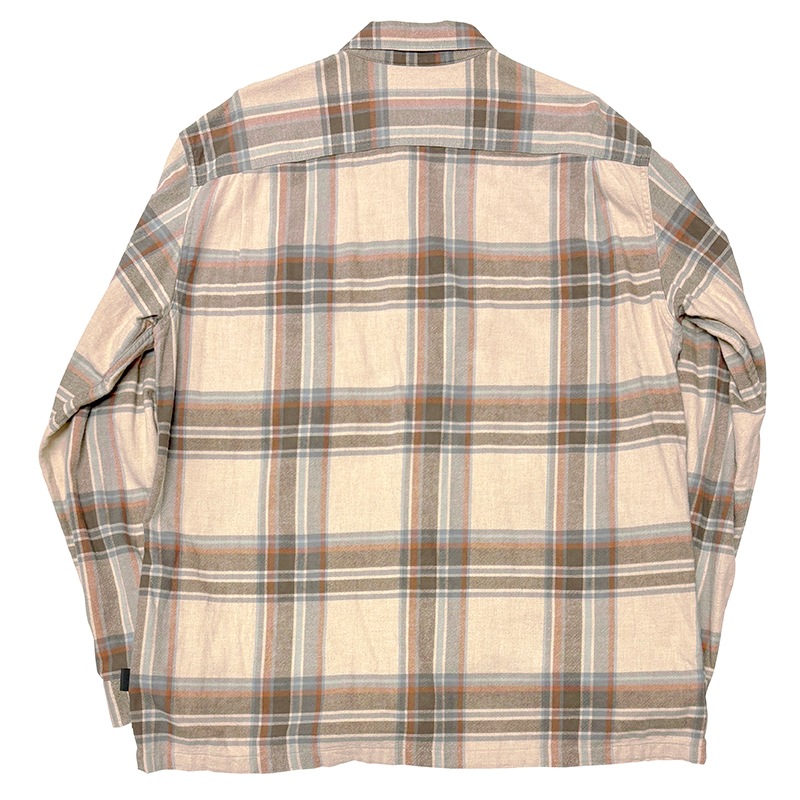 patagonia �ѥ����˥���L/S Flannel Shirt ���󥰥��꡼�� �ե��ͥ� ����ġ�col.NATURAL��size:XL���������˥å����åȥ��Ǻࡡ��USED �桼���ɡۡ���šۡ�Ź�޻����Բġ�
