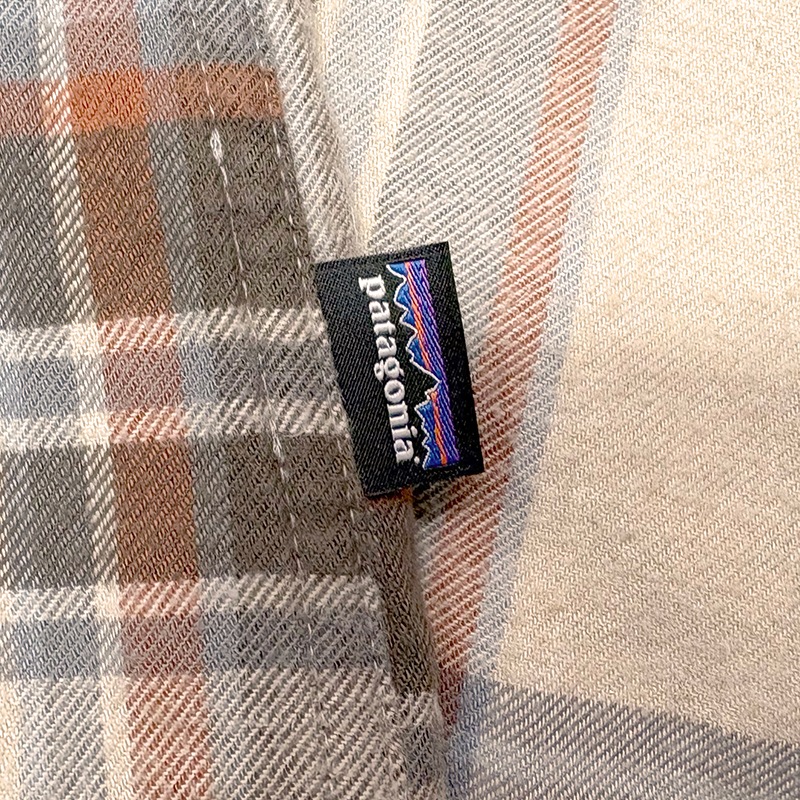 patagonia �ѥ����˥���L/S Flannel Shirt ���󥰥��꡼�� �ե��ͥ� ����ġ�col.NATURAL��size:XL���������˥å����åȥ��Ǻࡡ��USED �桼���ɡۡ���šۡ�Ź�޻����Բġ�