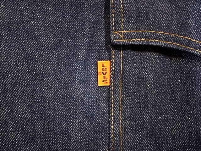 �� DEADSTOCK��70's Levi's �꡼�Х��� DENIM TAILORED JACKET �ǥ˥�ơ��顼�ɥ��㥱�å� ����󥸥��� size:40 �ǥåɥ��ȥå���Vintage ������ơ����ۡ���š�