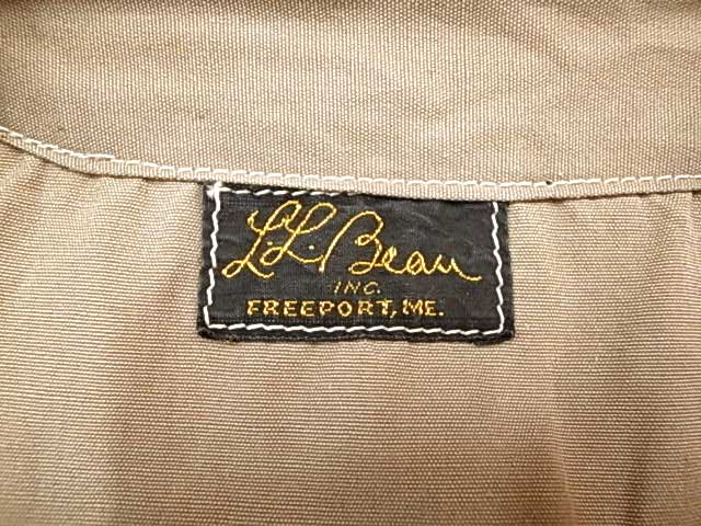50��60��s L.L.BEAN LL�ӡ��� Hunting Vest color:BEIGE��ɮ���� ��������1950ǯ��60ǯ���Vintage ������ơ����ۡ���š�