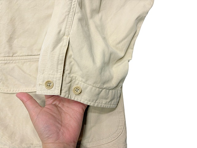 ��SALE 30%OFF�� Polo by Ralph Lauren �ݥ� ���ե������Hunting Jacket �ϥ�ƥ��� ���㥱�åȡ���100��col.NATURAL��size:XL����USED �桼���ɡۡ���š�