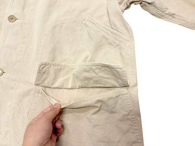 ��SALE 30%OFF�� Polo by Ralph Lauren �ݥ� ���ե������Hunting Jacket �ϥ�ƥ��� ���㥱�åȡ���100��col.NATURAL��size:XL����USED �桼���ɡۡ���š�