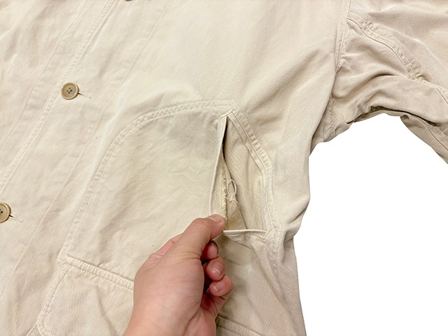 ��SALE 30%OFF�� Polo by Ralph Lauren �ݥ� ���ե������Hunting Jacket �ϥ�ƥ��� ���㥱�åȡ���100��col.NATURAL��size:XL����USED �桼���ɡۡ���š�