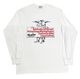 PORKCHOP GARAGE SUPPLY �ݡ�������å� ���졼�����ץ饤��SLOGAN L/S TEE������������ ĹµT����ġ�����T��3��(WHITE/BLACK/NAVY)��2025SS