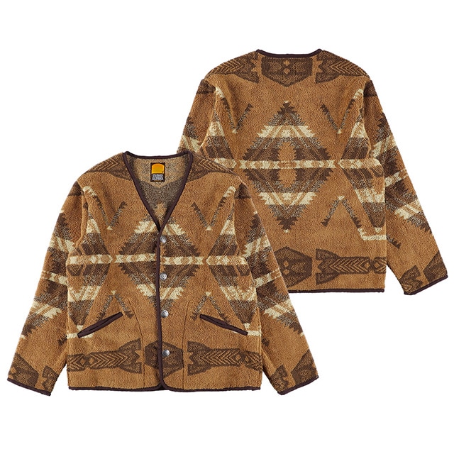 STANDARD CALIFORNIA ����������ɥ���ե���˥� SD Native Pile Jacket���ͥ��ƥ��֥ѥ��른�㥱�åȡ�2����BLACK/BEIGE��