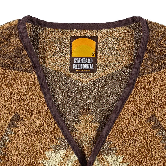 STANDARD CALIFORNIA ����������ɥ���ե���˥� SD Native Pile Jacket���ͥ��ƥ��֥ѥ��른�㥱�åȡ�2����BLACK/BEIGE��
