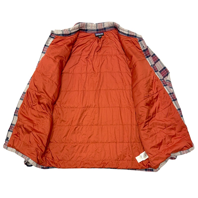 patagonia �ѥ����˥���L/S Insulated Flannel Shirt ���󥰥��꡼�� ���󥵥졼�ƥå� �ե��ͥ� ����ġ�col.GRAY��size:XXL���������ꥷ��ġ���USED �桼���ɡۡ���šۡ�Ź�޻����Բġ�
