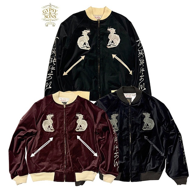 GYPSY&SONS ���ץ��������󥺡�M.O.GOD SUKA JK�����������3��(BLACK/BLACK2/BORDEAUX)��������