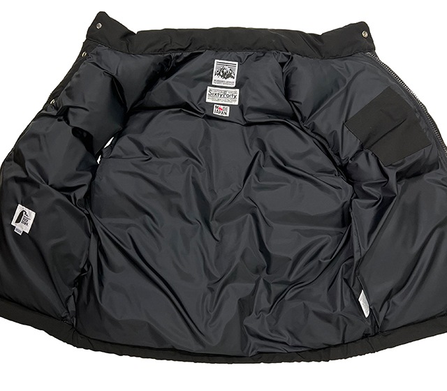 ��SALE 10%OFF�� MT.RAINIER DESIGN �ޥ���ȥ쥤�˥��ǥ�����MRD DOWN VEST ������٥��ȡ�02:BLACK �֥�å���MADE IN JAPAN �����������ĥ�����