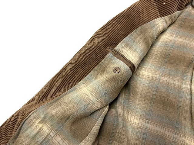 Polo by Ralph Lauren �ݥ� ���ե������CORDUROY TAILORED JACKET �����ǥ���� �ơ��顼�ɥ��㥱�åȡ�col.BROWN��size:M�����������ǥ���������ѥå����� ��USED �桼���ɡۡ���š�