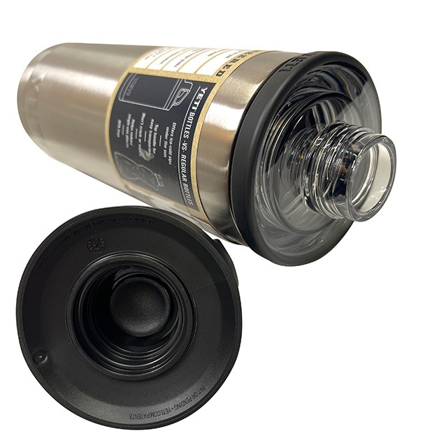 YETI �����ƥ���RAMBLER 18oz BOTTLE CHUG  ���֥顼 �ܥȥ� ���㥰 ��4����WHITE/BLACK/NAVY/STAINLESS STEEL�ˡ�532ml���������ޥ�������֥顼�����ƥ�쥹 �ݲ�����