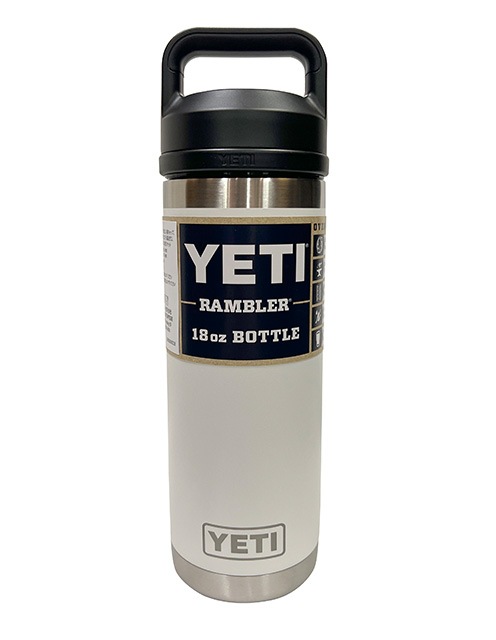 YETI �����ƥ���RAMBLER 18oz BOTTLE CHUG  ���֥顼 �ܥȥ� ���㥰 ��4����WHITE/BLACK/NAVY/STAINLESS STEEL�ˡ�532ml���������ޥ�������֥顼�����ƥ�쥹 �ݲ�����