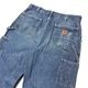 Carhartt �����ϡ��ȡ�Single Knee Denim Painter Pants ���󥰥�ˡ� �ǥ˥� �ڥ��󥿡��ѥ�ġ��饤�ȥ��󥹡�col.INDIGO��size:W36��L34ɽ����COTTON100% ����USED �桼���ɡۡ���šۡ�Ź�޻����Բġ�