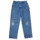 Carhartt �����ϡ��ȡ�Single Knee Denim Painter Pants ���󥰥�ˡ� �ǥ˥� �ڥ��󥿡��ѥ�ġ��饤�ȥ��󥹡�col.INDIGO��size:W36��L34ɽ����COTTON100% ����USED �桼���ɡۡ���šۡ�Ź�޻����Բġ�