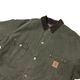90s��Carhartt �����ϡ��ȡ�Michigan Chore Coat �ߥ�������祢�����ȡ�col:OLIVE��size:XL REGULAR���֥�󥱥åȥ饤�ʡ���Made in U.S.A.����VINTAGE �ӥ�ơ����ۡ���š�