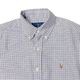 ��̤�����ʡ� Ralph Lauren ���ե������ L/S BD SHIRT ���󥰥��꡼�� �ܥ�������� ����ġ�CLASSIC FIT ���饷�å��ե��åȡ�col.BLUE CHECK��size:S ����šۡ�Ź�޻����Բġ�