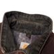 Carhartt �����ϡ��ȡ�Michigan Chore Coat �ߥ�������祢�����ȡ�col:DARK BROWN��size:X-LARGE���֥�󥱥åȥ饤�ʡ���Made in U.S.A.����USED �桼���ɡۡ���š�