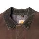 Carhartt �����ϡ��ȡ�Michigan Chore Coat �ߥ�������祢�����ȡ�col:DARK BROWN��size:X-LARGE���֥�󥱥åȥ饤�ʡ���Made in U.S.A.����USED �桼���ɡۡ���š�