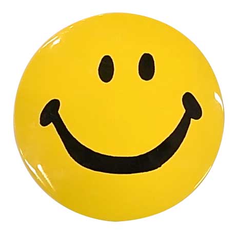 ��DEAD STOCK��70's��80's��SMILE FACE PIN �̥Хå������ޥ��� �Хå���Made in USA 1970ǯ���1980ǯ���� �ڥǥåɥ��ȥå���