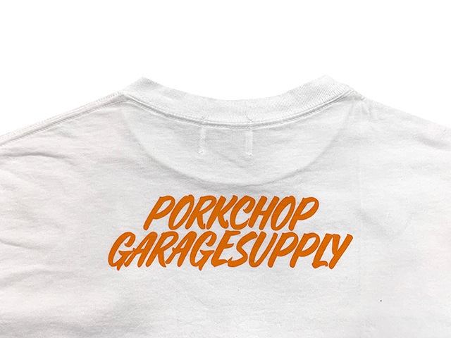 PORKCHOP GARAGE SUPPLY �ݡ�������å� ���졼�����ץ饤�� MV LOGO TEE MV���� T����ġ�Ⱦµ��3��(BLACK/WHITE/BURGUNDY)��2024SS