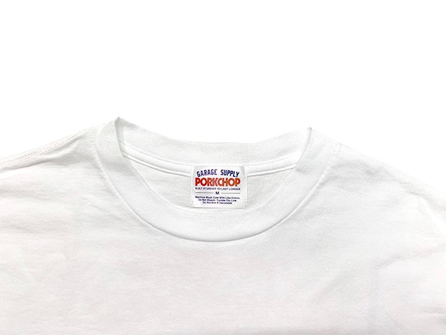 PORKCHOP GARAGE SUPPLY �ݡ�������å� ���졼�����ץ饤�� MV LOGO TEE MV���� T����ġ�Ⱦµ��3��(BLACK/WHITE/BURGUNDY)��2024SS