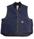 carhartt ϡȡDuck Vest å٥ȡNAVY ͥӡ΢ƥ󥰡size:2XLBIG SIZE ӥå Used 桼ɡۡš