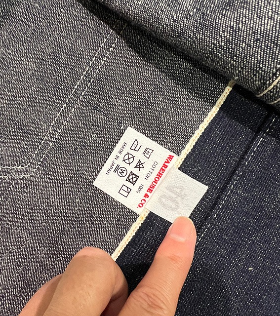 WAREHOUSE �������ϥ����� Lot 2224 1920's FREE LAND CHORE JACKET���ե꡼���� ���祢�����㥱�åȡ����С������롡�ǥ˥ࡡNON WASH �Υ󥦥��å��塡�ꥸ�åɡ�̤������������