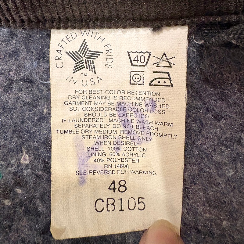 90s��Carhartt �����ϡ��ȡ�Michigan Chore Coat �ߥ�������祢�����ȡ�col:BLACK��size:48���֥�󥱥åȥ饤�ʡ���Made in U.S.A.����VINTAGE �ӥ�ơ����ۡ���š�