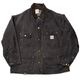 90s��Carhartt �����ϡ��ȡ�Michigan Chore Coat �ߥ�������祢�����ȡ�col:BLACK��size:48���֥�󥱥åȥ饤�ʡ���Made in U.S.A.����VINTAGE �ӥ�ơ����ۡ���š�
