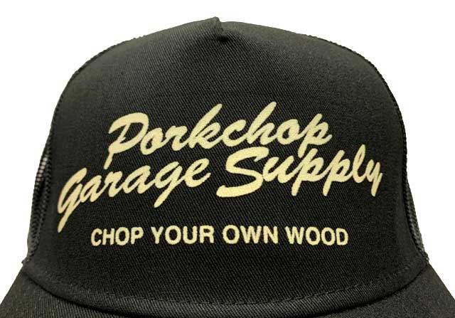 PORKCHOP GARAGE SUPPLY ݡå 졼ץ饤FULL SCRIPT CAP ե ץ åס˹ҡå奭åסBLACK ֥å