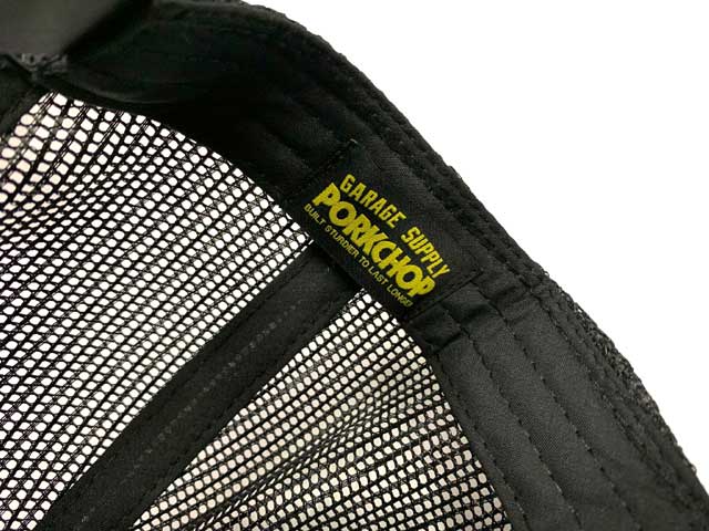 PORKCHOP GARAGE SUPPLY ݡå 졼ץ饤FULL SCRIPT CAP ե ץ åס˹ҡå奭åסBLACK ֥å