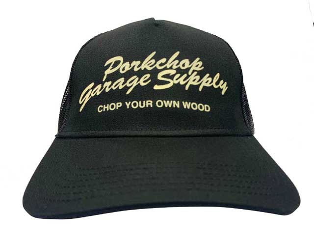 PORKCHOP GARAGE SUPPLY ݡå 졼ץ饤FULL SCRIPT CAP ե ץ åס˹ҡå奭åסBLACK ֥å