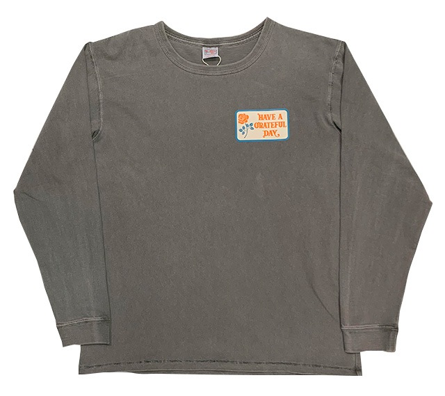 HAVE A GRATEFUL DAY �ϥ� �� ���쥤�ȥե� �ǥ���L/S T-SHIRTS BOX LOGO ���󥰥��꡼�� T����� �ܥå��� ������GOWEST��GOHEMP��Ĺµ������T��2��(BLACK/WHITE)��2023FW