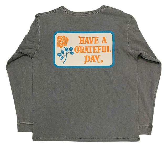 HAVE A GRATEFUL DAY �ϥ� �� ���쥤�ȥե� �ǥ���L/S T-SHIRTS BOX LOGO ���󥰥��꡼�� T����� �ܥå��� ������GOWEST��GOHEMP��Ĺµ������T��2��(BLACK/WHITE)��2023FW