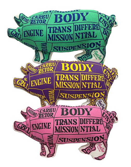 PORKCHOP GARAGE SUPPLY �ݡ�������å� ���졼�����ץ饤��PORK CUSHION �ݡ��� ���å����2025SS