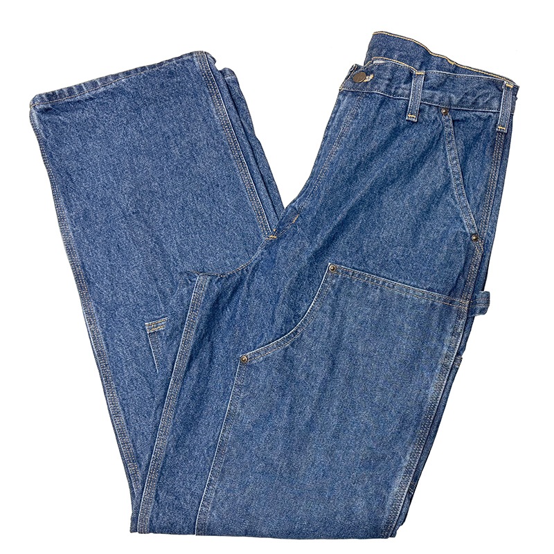 ��SALE 30%OFF��Carhartt �����ϡ��ȡ�Double Knee Denim Painter Pants ���֥�ˡ� �ڥ��󥿡��ѥ�ġ�col.INDIGO��size:W34��L34ɽ����COTTON100% ����USED �桼���ɡۡ���šۡ�Ź�޻����Բġ�