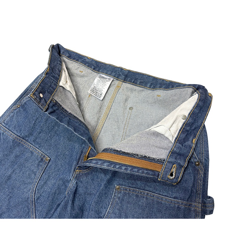 ��SALE 30%OFF��Carhartt �����ϡ��ȡ�Double Knee Denim Painter Pants ���֥�ˡ� �ڥ��󥿡��ѥ�ġ�col.INDIGO��size:W34��L34ɽ����COTTON100% ����USED �桼���ɡۡ���šۡ�Ź�޻����Բġ�