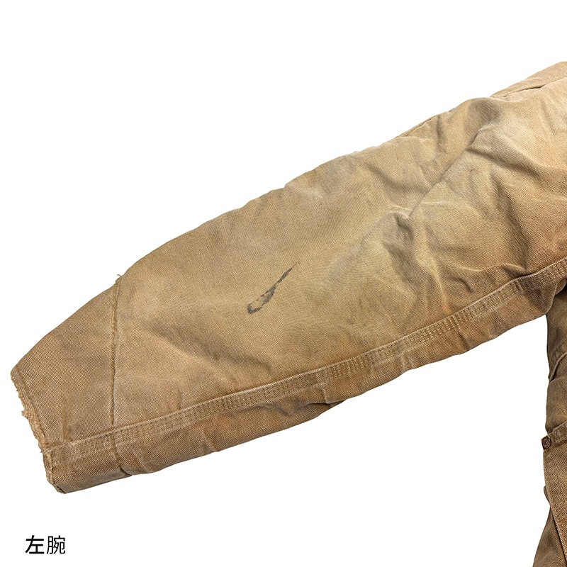 70s��Carhartt �����ϡ��ȡ�Michigan Chore Coat �ߥ�������祢�����ȡ�col:Duck Brown��size:50���֥�󥱥åȥ饤�ʡ���Made in U.S.A.����VINTAGE �ӥ�ơ����ۡ���š�