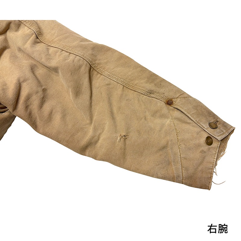 70s��Carhartt �����ϡ��ȡ�Michigan Chore Coat �ߥ�������祢�����ȡ�col:Duck Brown��size:50���֥�󥱥åȥ饤�ʡ���Made in U.S.A.����VINTAGE �ӥ�ơ����ۡ���š�