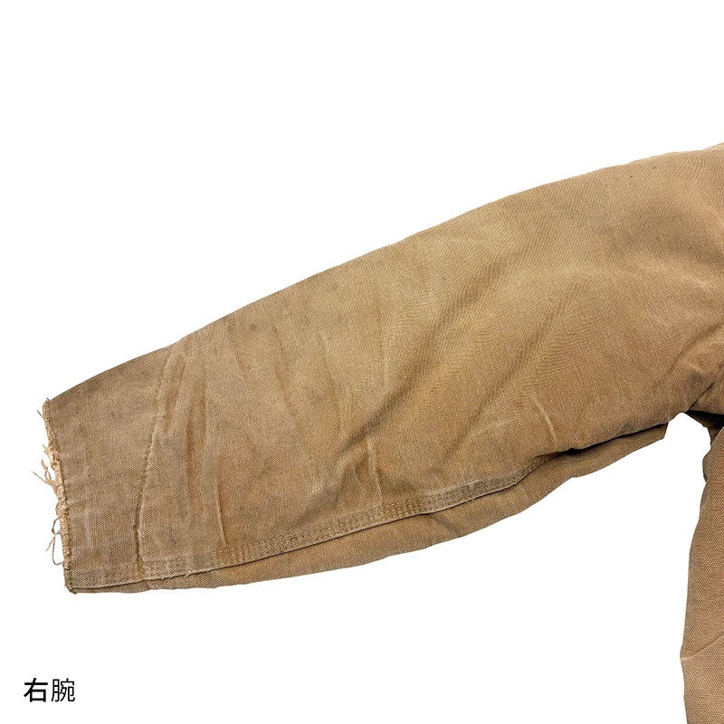 70s��Carhartt �����ϡ��ȡ�Michigan Chore Coat �ߥ�������祢�����ȡ�col:Duck Brown��size:50���֥�󥱥åȥ饤�ʡ���Made in U.S.A.����VINTAGE �ӥ�ơ����ۡ���š�