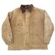 70s��Carhartt �����ϡ��ȡ�Michigan Chore Coat �ߥ�������祢�����ȡ�col:Duck Brown��size:50���֥�󥱥åȥ饤�ʡ���Made in U.S.A.����VINTAGE �ӥ�ơ����ۡ���š�
