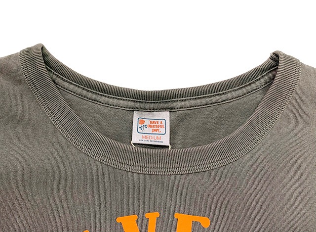 HAVE A GRATEFUL DAY �ϥ� �� ���쥤�ȥե� �ǥ���L/S T-SHIRTS TULIP ���󥰥��꡼�� T����� ���塼��åס�GOWEST��GOHEMP��Ĺµ������T��2��(BLACK/WHITE)��2023FW